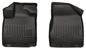 Nissan Pathfinder Floor Mats - Front - Husky Liners - Weatherbeater - Black - 2013